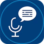 speech to text and text to speech android application logo